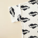 Mom Tattoo Shorts Set