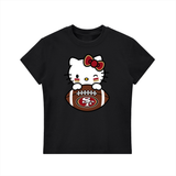 Women's Kickoff Kitty Tee