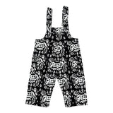 Kids Riot Painted Denim Overalls