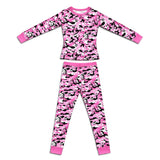 Women's Pink Camo Lounge Set