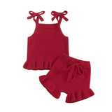 Baby Girl's Staple Knit Set