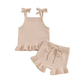 Baby Girl's Staple Knit Set