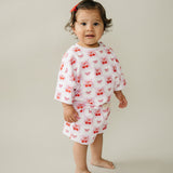 Checkered Cherry Shorts Set