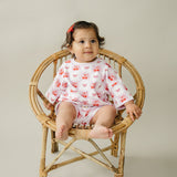 Checkered Cherry Shorts Set