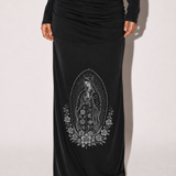 Heaven Sent Vintage Slim Maxi Skirt