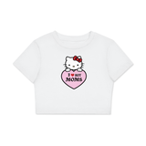 Women's Hot Mom Fan Club Crop Top