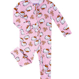 PoshTOT Hello Kitty Pink Candy Cane Bamboo Sleeper