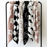 Checkered Plush Blanket