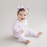 Pink Checkered Smiley Lounge Set