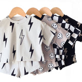 Sand Bolts Shorts Set
